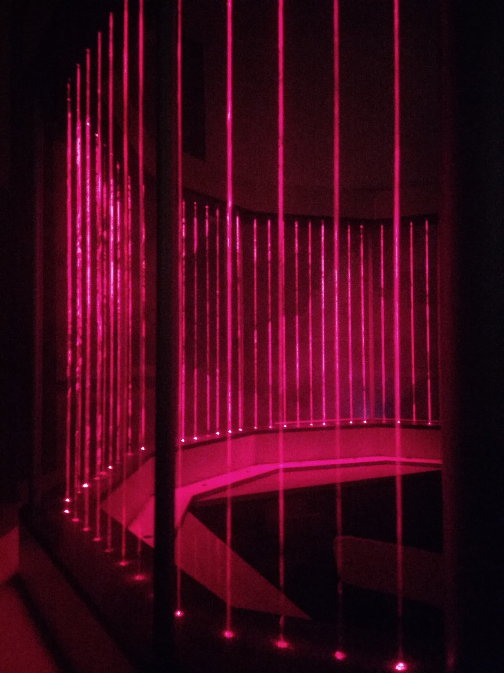 Harfa laserowa foto