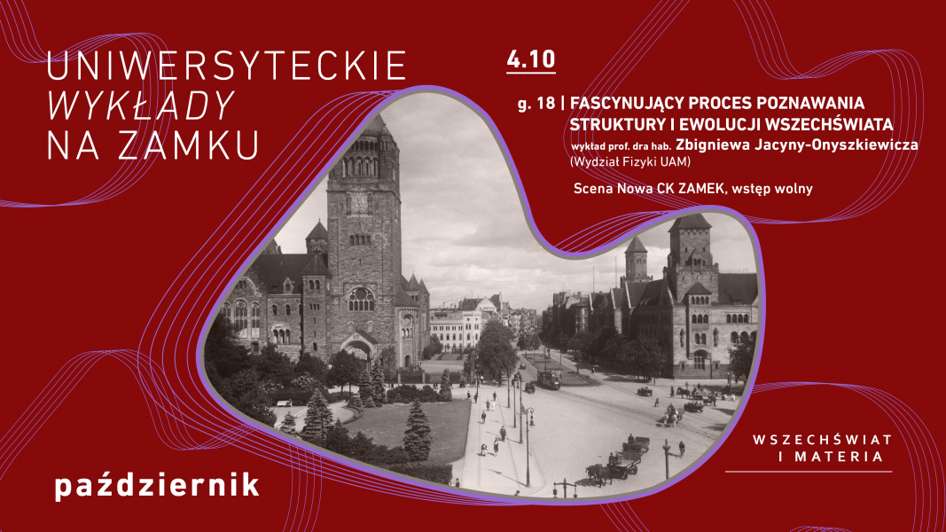 Kolejne spotkanie z cyklu Uniwersyteckich Wykładów na Zamku już 4 października!