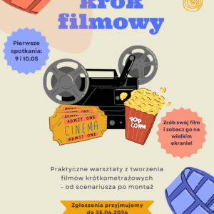 Pierwszy krok filmowy – warsztaty współfinansowane przez Fund_Akcję