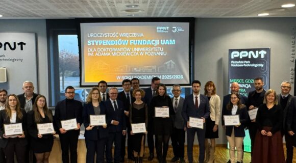 UROCZYSTOŚĆ WRĘCZENIA NAGRÓD STYPENDIA FUNDACJI UAM